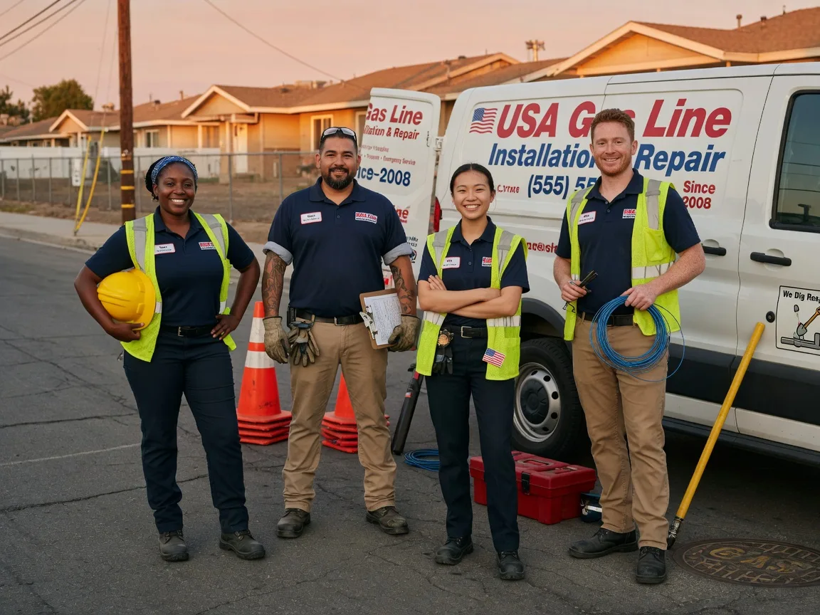 Gas Line Installation company in Wellfleet, NE